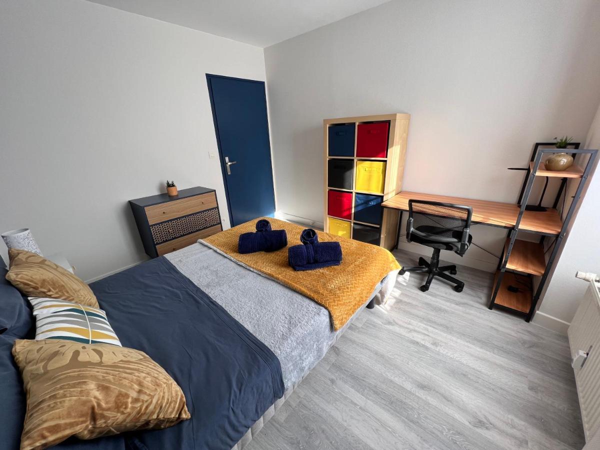 Lysbed - T2 Pasteur - Angers Centre Lägenhet Exteriör bild